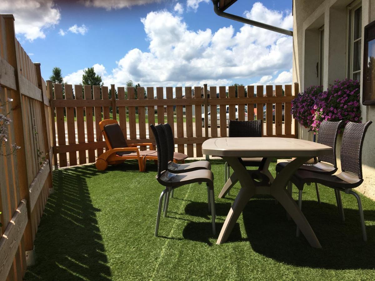 Apartamento La Source Du Pre Masset Métabief Exterior foto